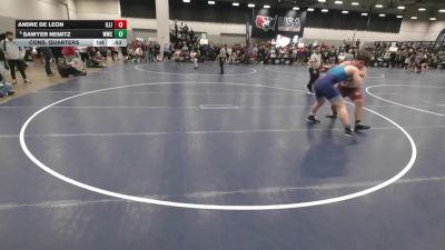 215 lbs Cons. Quarters - Andre De Leon, Illinois vs Sawyer Nemitz, Waconia Wrestling Club
