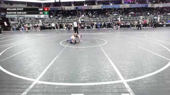 53 lbs Final - William Stott, Compound Wrestling vs Sawyer Amfahr, Jesup Mat Club