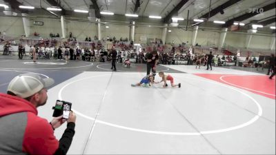 61 kg Rr Rnd 1 - Bentley Newman, Illinois Valley Youth Wrestling vs Isaiah Lucio, Gladiator Wrestling Club