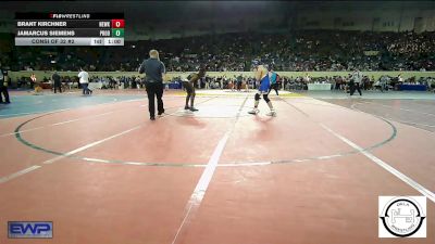 140 lbs Consi Of 32 #2 - Brant Kirchner, Newkirk vs JaMarcus Siemens, Prodigy Elite Wrestling