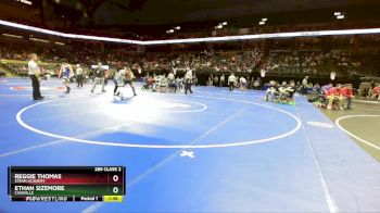 285 Class 2 lbs Champ. Round 1 - Reggie Thomas, STEAM Academy vs Ethan Sizemore, Cassville