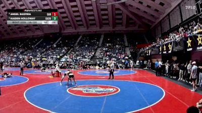 3A-120 lbs Cons. Round 2 - Angel Bastida, Cairo vs Kaiden Holloway, Calvary Day School