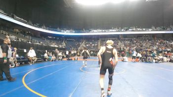 1A/2A 120 Quarterfinal - Brayden Waneroik, North East Carolina Preparatory School vs Skylor Dickens, East Wilkes