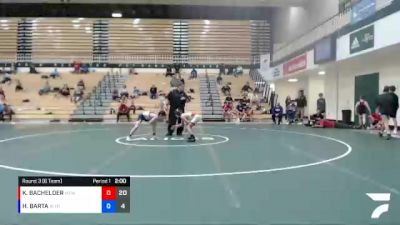 90 lbs Round 3 (6 Team) - HARPER BARTA, BROWNSBURG/LEGENDS OF GOLD vs KARSON BACHELDER, MAURER COUGHLIN WRESTLING CLUB