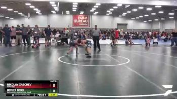 77 lbs Cons. Round 2 - Brody Boyd, Richlands Wrestling Club vs Nikolay Zabchev, Nova WC