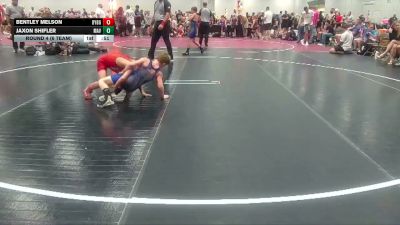 80 lbs Round 4 (6 Team) - Bentley Melson, Backyard Brawlers Gold vs Jaxon Shifler, Maverick