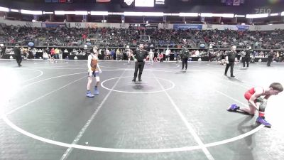 85 lbs Consi Of 8 #2 - Wesley Francis, Searcy Youth Wrestling vs Vince Maturo, East Kansas Eagles