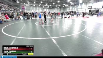 106 lbs Cons. Round 2 - Dane Walters, Steelclaw WC vs Cole Armstrong, Buzzsaw WC
