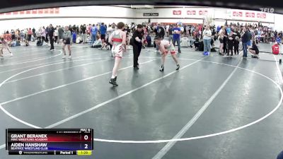 130 lbs Round 1 - Grant Beranek, MWC Wrestling Academy vs Aiden Hanshaw, Beatrice Wrestling Club