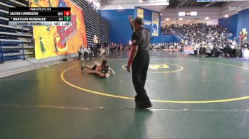 144 lbs Champ. Round 1 - Braylon Gonzalez, Xavier vs Jacob Harrison, West Morris