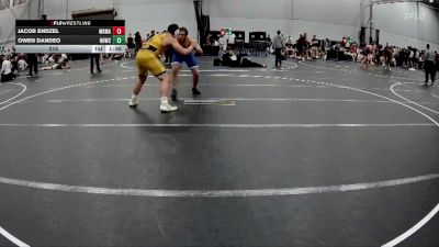 215 lbs Round 1 (6 Team) - Jacob Endzel, Maryland Mallets vs Owen Dandeo, North Hunterdon WC