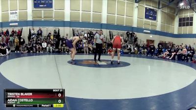 175 lbs Semis & Wb (16 Team) - Aidan Costello, Hobart vs Tristen Blaker, DeKalb