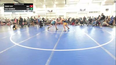 205 lbs Round Robin 3 - Teddy Day, West Virginia Wild-MS vs Colt Gamble, Carrollton Warrior-MS