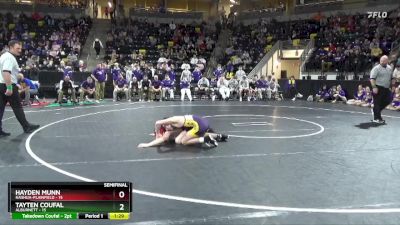 126 lbs Semis - Tayten Coufal, Alburnett vs Hayden Munn, Nashua-Plainfield