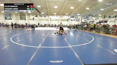 188 lbs Consi Of 8 #2 - Colin Demmons, Red Roots WC vs Antonino Ciresi, Windham