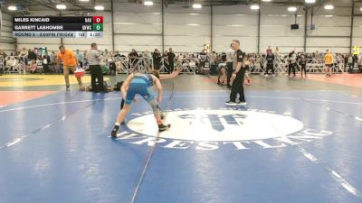 84 lbs Round 5 - 3:00pm Friday - Miles Kincaid, Nauman Green vs Garrett Lashombe, Great Neck W.C.