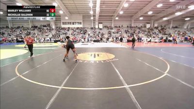 195 lbs Consi Of 16 #2 - Marley Williams, NC vs Nicholas Baldwin, SC
