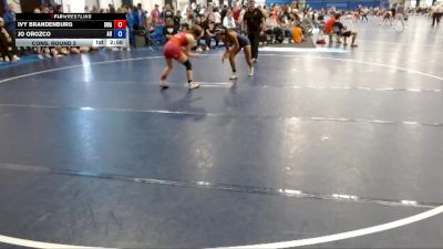 110 lbs Cons. Round 2 - Jo Orozco, Augustana (IL) vs Ivy Brandenburg, Summit Wrestling Academy
