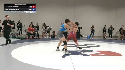 60 kg Cons. Sub-quarters - Paliku Chang, FLOW Academy Hawaii vs Clifton Bakhsh, Steller Trained Wrestling Club