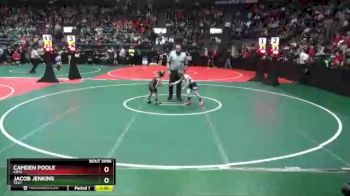 60 lbs Quarterfinal - Camden Poole, CRT2 vs Jacob Jenkins, TEV1