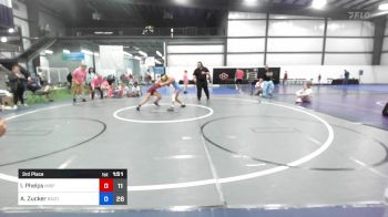 49 kg 3rd Place - Isabella Phelps, Misfits Girls Ruby vs Ava Zucker, Razor GWC Red