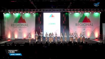 American Cheer - J DUBS [2025 L1 Junior Day 1] 2025 The West Regional Summit & The Recreational Summit