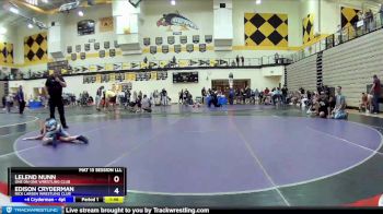 71 lbs Cons. Round 1 - Lelend Nunn, One On One Wrestling Club vs Edison Cryderman, Rick Larsen Wrestling Club