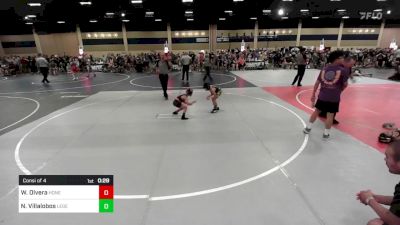 50 lbs Consi Of 4 - Weston Olvera, Honey Badger WC vs Neri Villalobos, Legends Of Gold LV