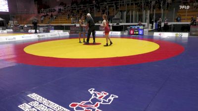 43kg Round 2 - Janelle Jolette, Sudbury Golden Eagles vs Manavi Asthana, Independent Wrestling Club