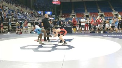 132 lbs Cons. Rd Of 64 - Braiden Hale-Toomey, Wisconsin vs Tristan Eril-Coto, Florida
