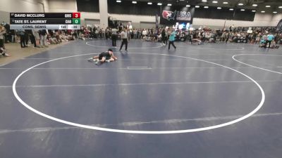 113 lbs Cons. Semis - David McClurg, Granite Hills High School Wrestling vs Tate St. Laurent, Central Indiana Academy Of Wrestling