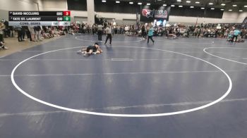 113 lbs Cons. Semis - David McClurg, Granite Hills High School Wrestling vs Tate St. Laurent, Central Indiana Academy Of Wrestling