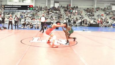145 lbs Round Of 128 - Brendon Katimbang, NY vs Simeon Barrett, VA
