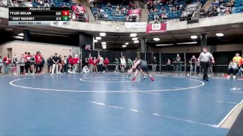 150 lbs Cons. Round 2 - Joey Massey, Unattached vs Tyler Nolan, Unattached