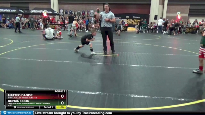 Round 2 (4 Team) - Roman Cook, Contenders Wrestling Academy Green vs ...