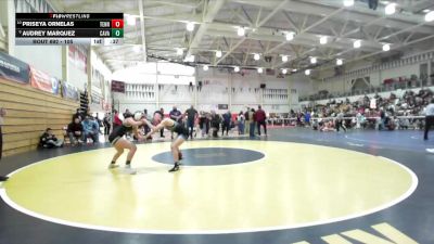 105 lbs Cons. Semi - Priseya Ornelas, Tennyson vs Audrey Marquez, Castro Valley
