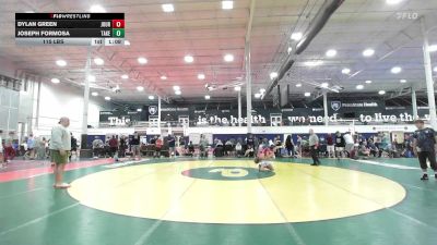 115 lbs Rr Rnd 5 - Dylan Green, Journeymen Wrestling Red - HSC vs Joseph Formosa, Takedown Sports - HSC