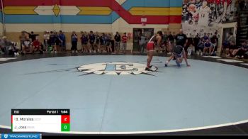 150 lbs Champ. Round 1 - Bryan Morales, Scottsbluff vs Jayce Joss, Douglas