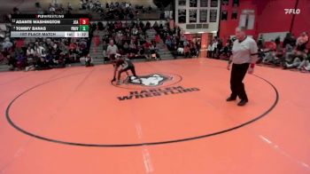 138 lbs 1st Place Match - Adante Washington, JOLIET (CATHOLIC Academy) vs Tommy Banas, New Lenox (PROVIDENCE CATHOLIC)