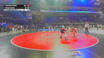 132 lbs Cons. Round 1 - Tristan Pappas, Whitney vs Ethan Watts, West Park