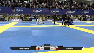 Magd Ryan vs Shane Fishman 2026 European Jiu-Jitsu IBJJF Championship