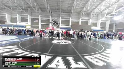 144v Champ. Round 2 - Taysen Eckhardt, Maple Mountain V vs Cason Smith, Snow Canyon V