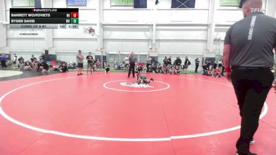 50 lbs Consi Of 8 #1 - Barrett Wojtoviets, MI vs Ryder Davis, WV