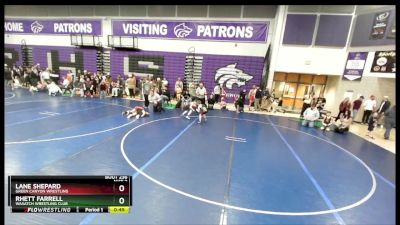 67 lbs 5th Place Match - Lane Shepard, Green Canyon Wrestling vs Rhett Farrell, Wasatch Wrestling Club