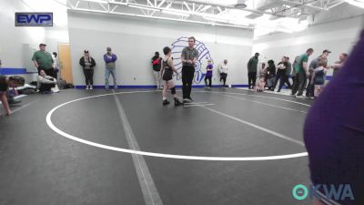 75 lbs Consolation - Braxton Williams, Chickasha Wrestling vs Joseph Gregory, Shelton Wrestling Academy