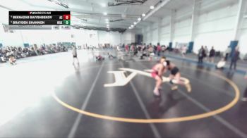 165 lbs Quarterfinal - Brayden Shannon, Wilkes vs Beknazar Baiyshbekov, Albright College