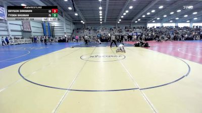 120 lbs Round Of 128 - Bryson Drennen, GA vs Tyden Shuman, PA
