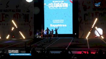 Gold Medal Gems - Sapphires [2025 L1.1 Evaluation (Cheer) Day 1] 2025 The Varsity All Star CELEBRATION