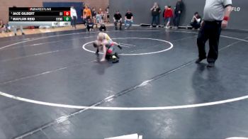 45 lbs 1st Place Match - Jace Gilbert, Declo Stingers vs Waylon Reid, East Idaho Elite Wrestling Club