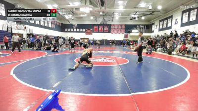 152 lbs Cons. Round 2 - Christian Garcia, Sjhs vs Albert Sandoval Lopez, Sunny Hills